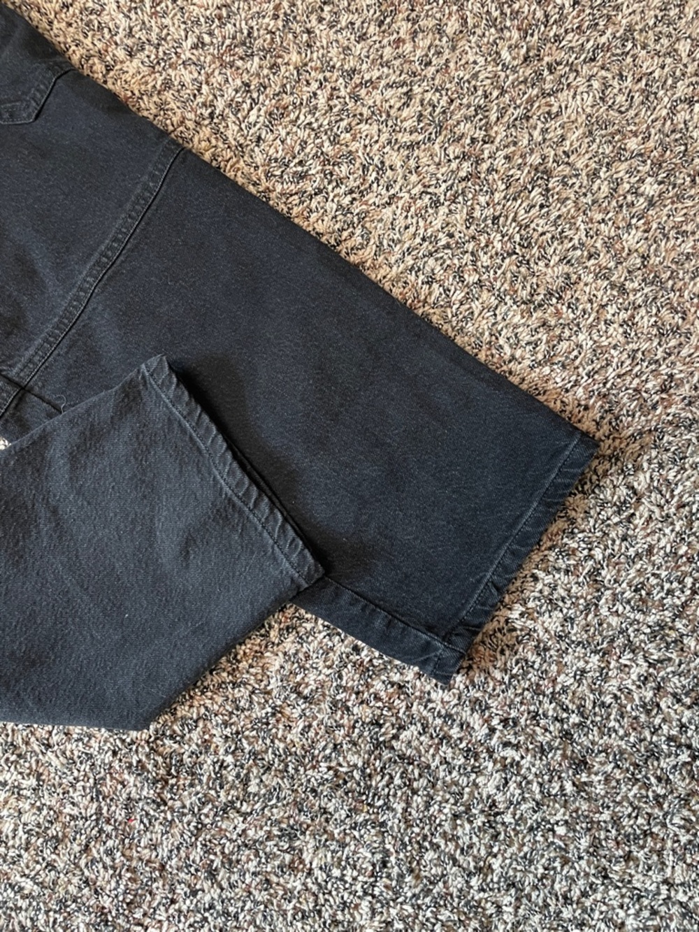 Isabel Maternity Women's Black Cargo Maternity Jeans Size 12 | NWT - Picture 3 of 7